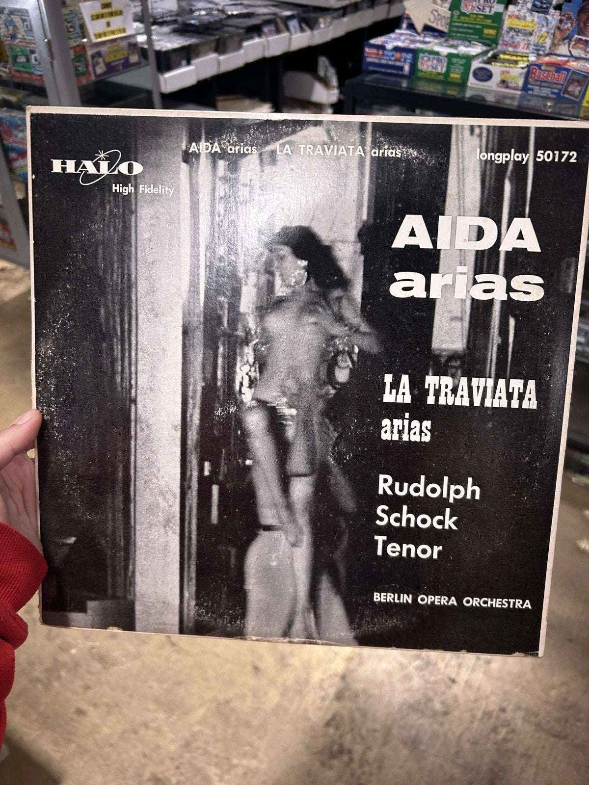 AIDA ARIAS La Traviata LP Halo — 50172 rare