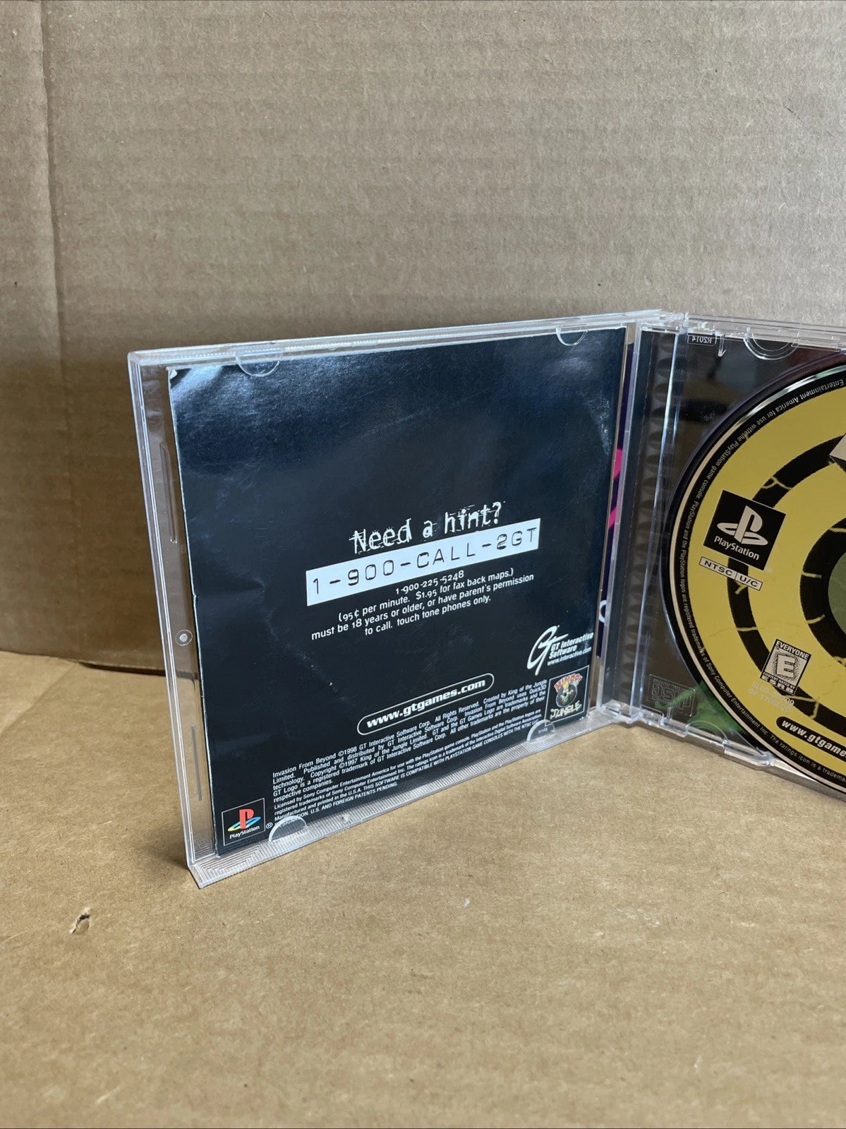 Invasion from Beyond (Sony PlayStation 1 PS1, 1998) Tested