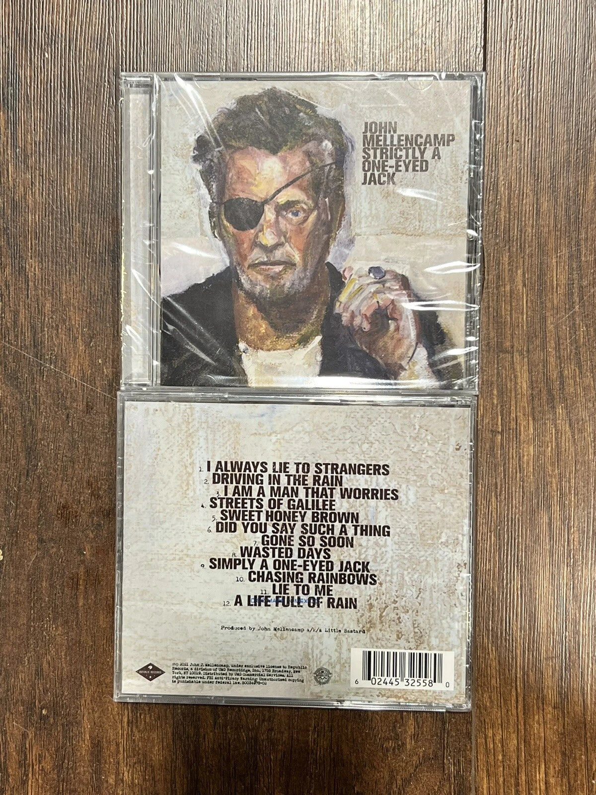 MELLENCAMP JOHN (COUGAR)-STRICTLY A ONE-EYED JACK CD NEW