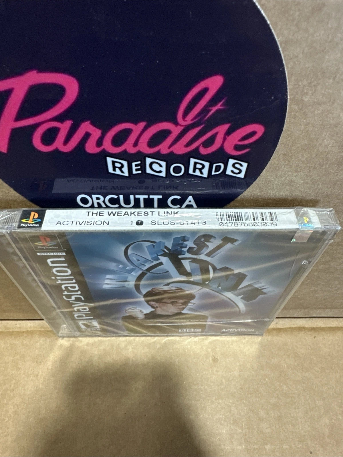 The Weakest Link PS1 PlayStation 1 + Reg Card - Complete CIB