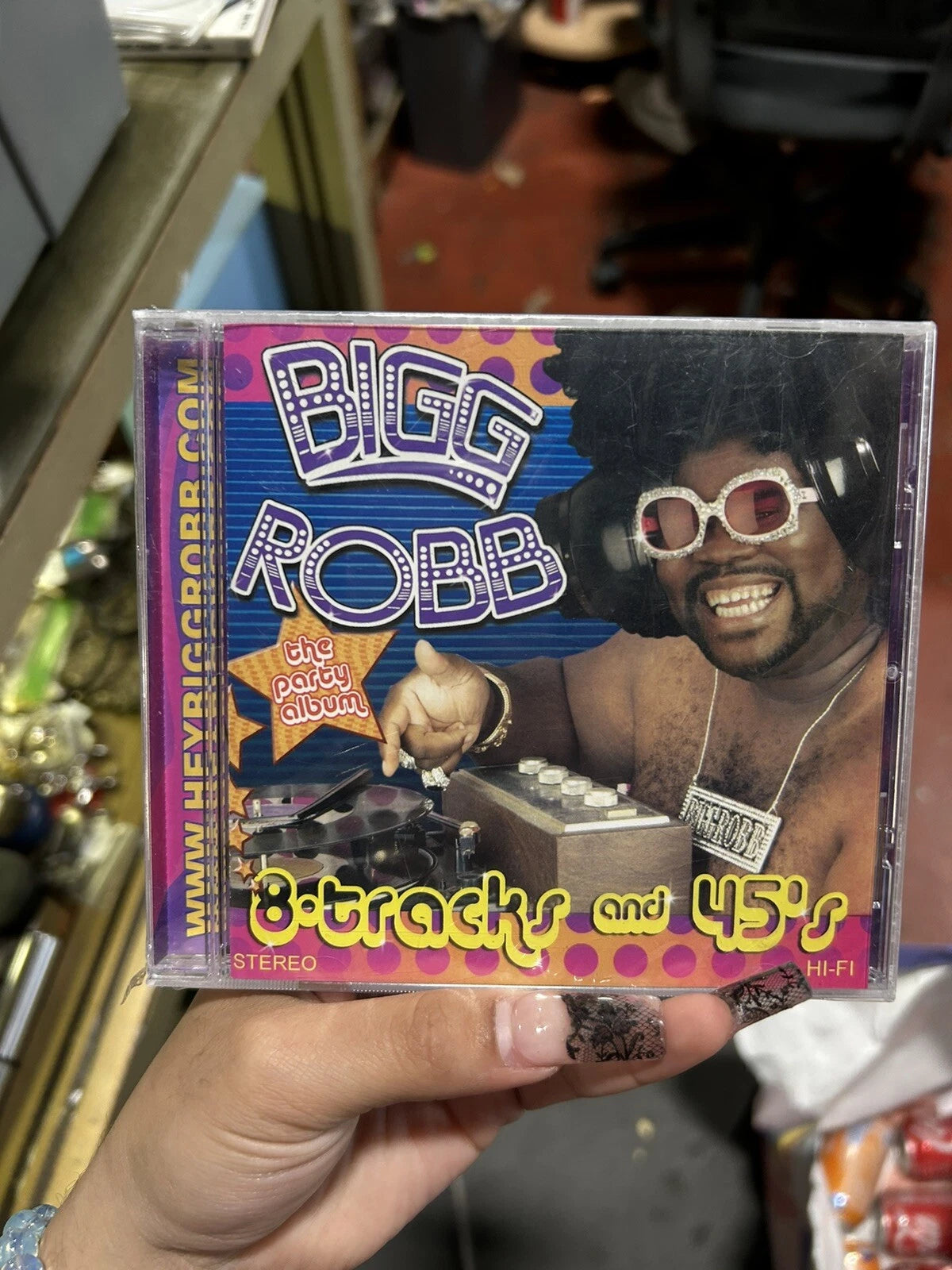 BIGG ROBB - 8 Tracks & 45's - CD - **Excellent Condition**