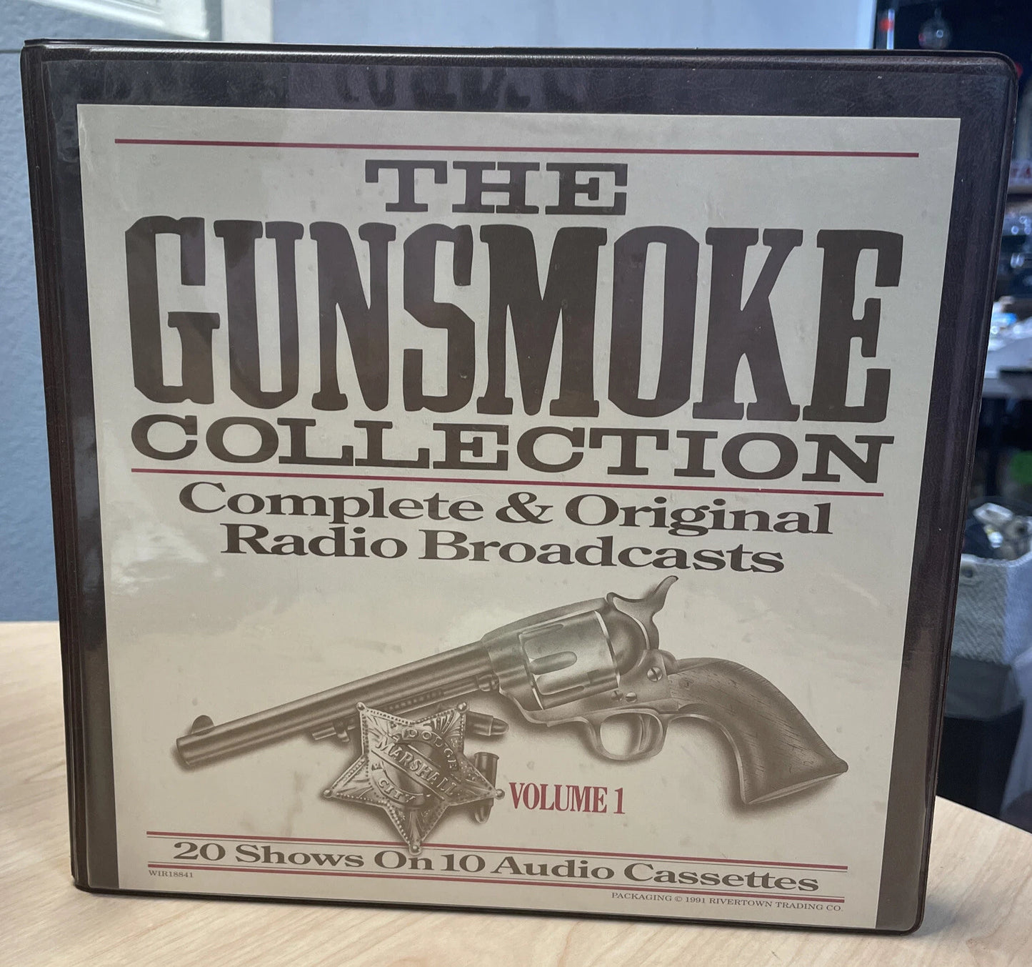 The Gunsmoke Collection Volume 1 , 20 Shows On 10 Audio Cassettes