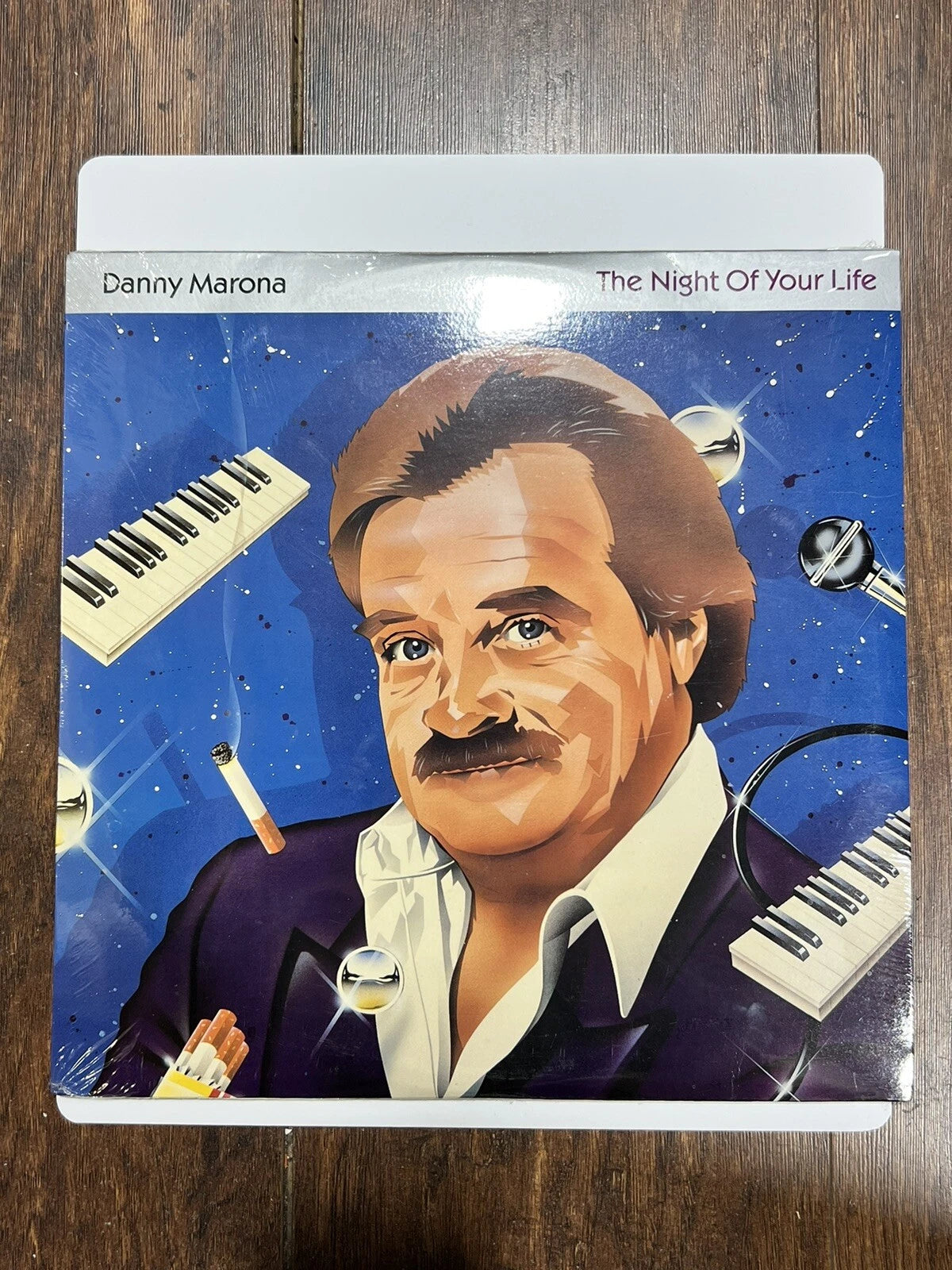 Danny Marona Live at Tahoe at Del Webb's Record Album Vinyl LP