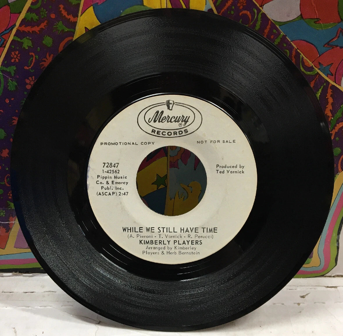 Kimberly Players While We Still Have Time/For Nobody Promo 7” 72847