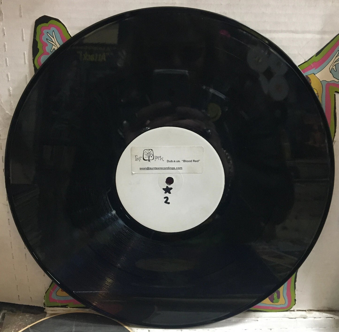 DUB.E.US Blood Red Promo 12” Single FPR014