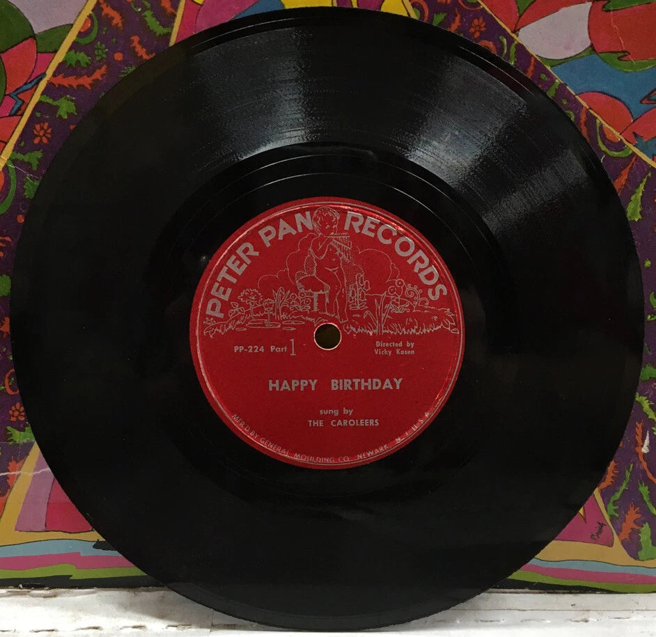 The Caroleers Happy Birthday/For He’s A Jolly Good Fellow 7” PP-224
