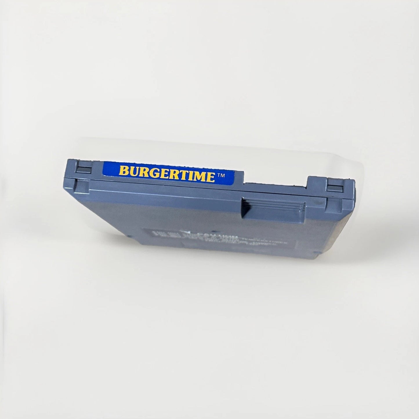 BurgerTime Game Cartridge w/ Sleeve for NES Authentic