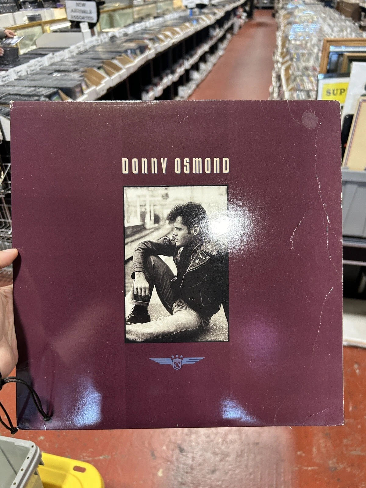 Donny Osmond Self Titled Vinyl LP Record 1989 Capitol Records vg++ 92354