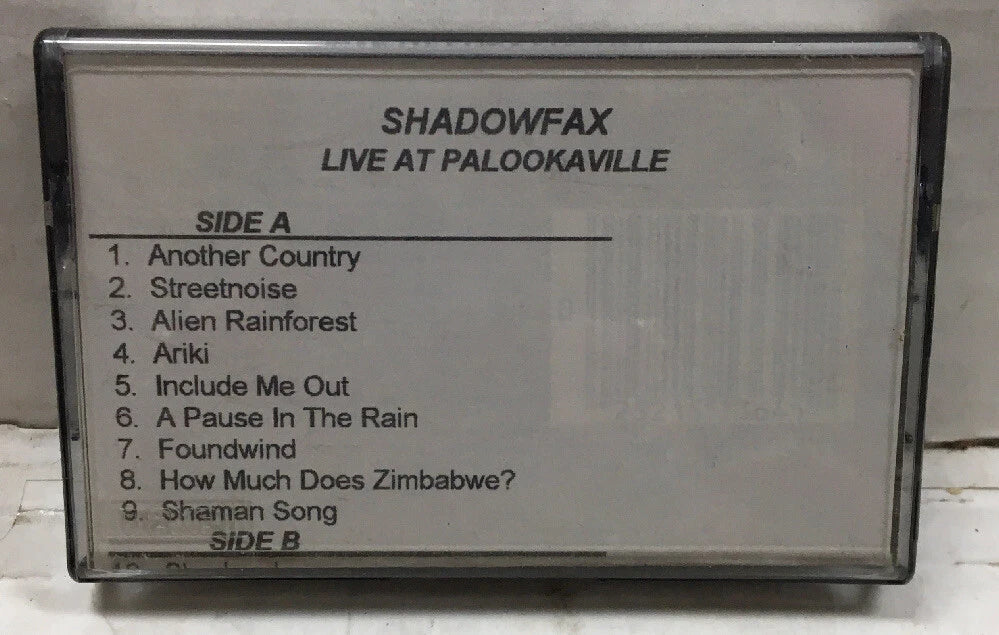 Shadowfax Live At Palookaville Cassette
