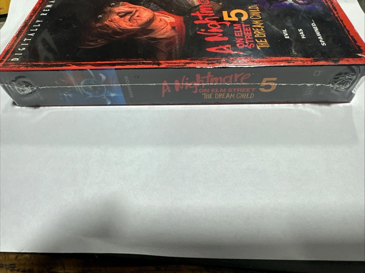 A Nightmare On Elm Street 5 Dream Child VHS Digitally Remastered Horror Sealed
