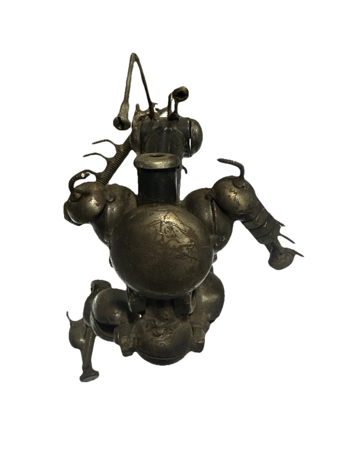 Predator Scrap Metal Sculpture Metal Alien Art Statue Figure