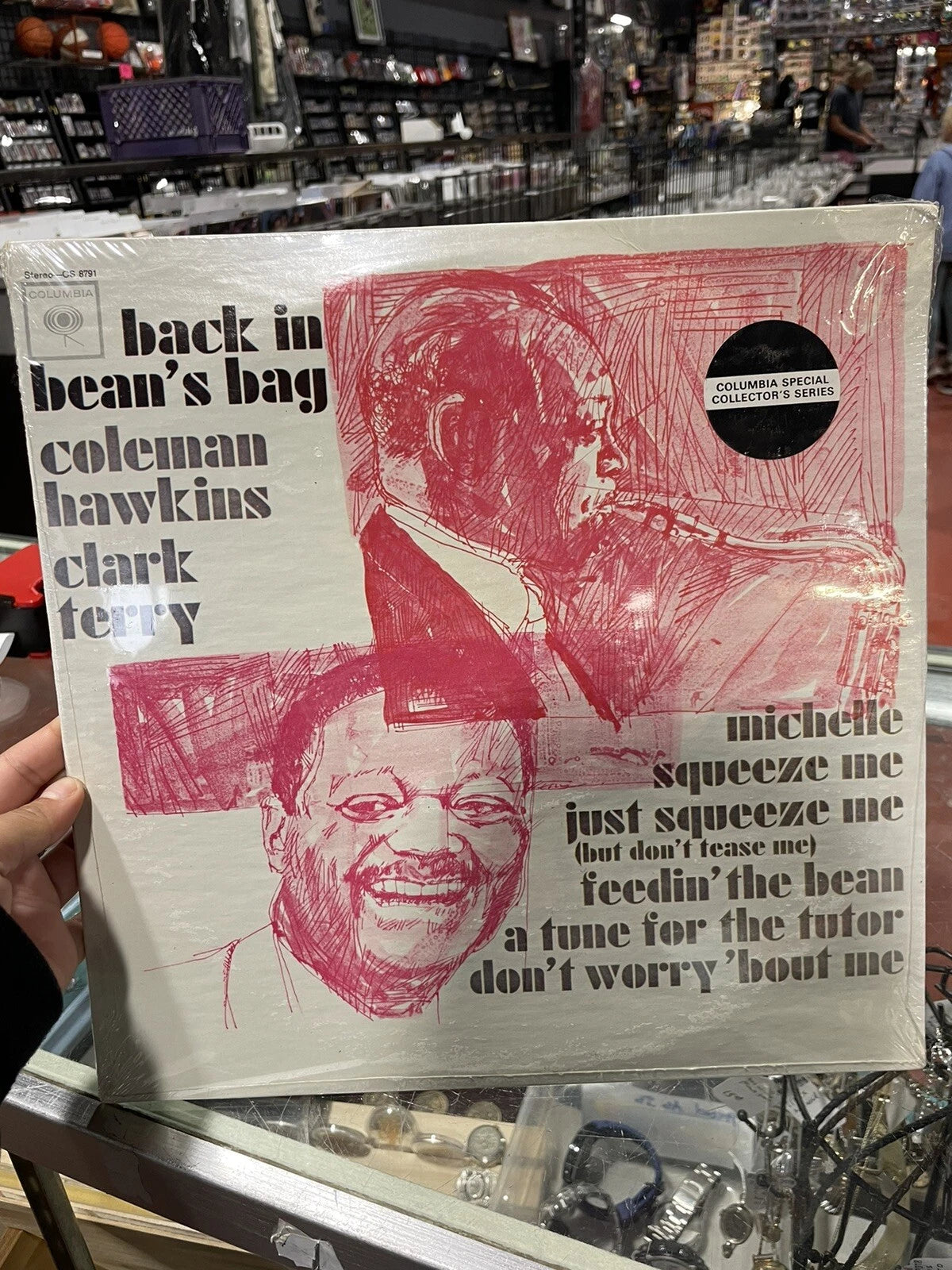 COLEMAN HAWKINS & CLARK TERRY "Back In Bean's Bag" CS 8791 LP Sealed New
