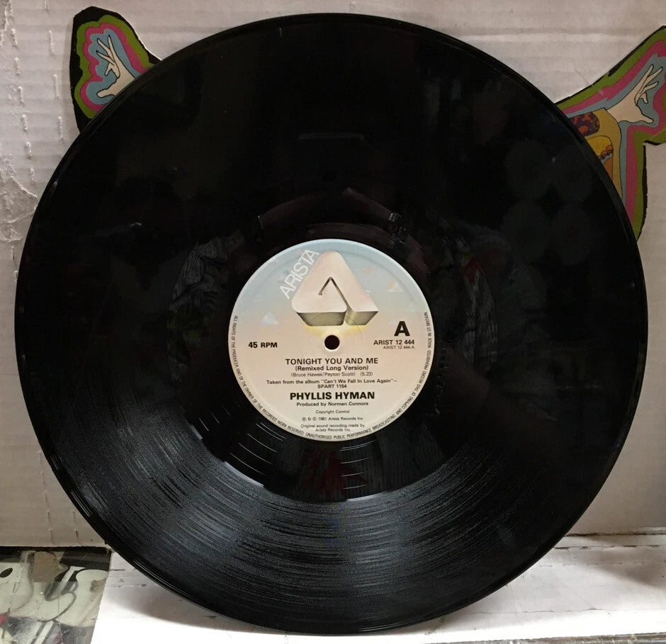 Phyllis Hyman Tonight You And Me 12” UK Import Record ARTIST12444