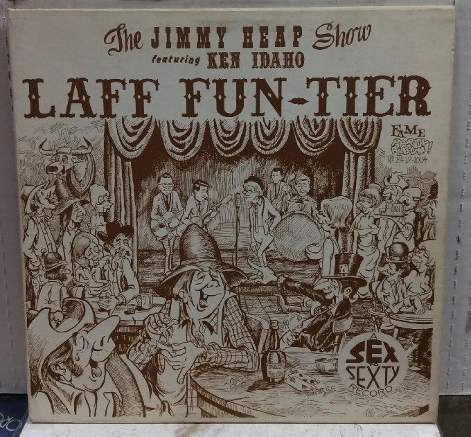 The Jimmy Heap Show Laff Fun-Tier Autographed Record FA-LP-1004