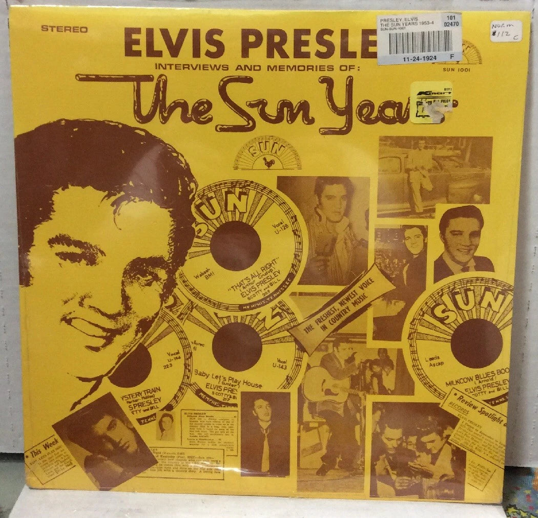 Elvis Presley The Sun Years Sealed Record SUN1001