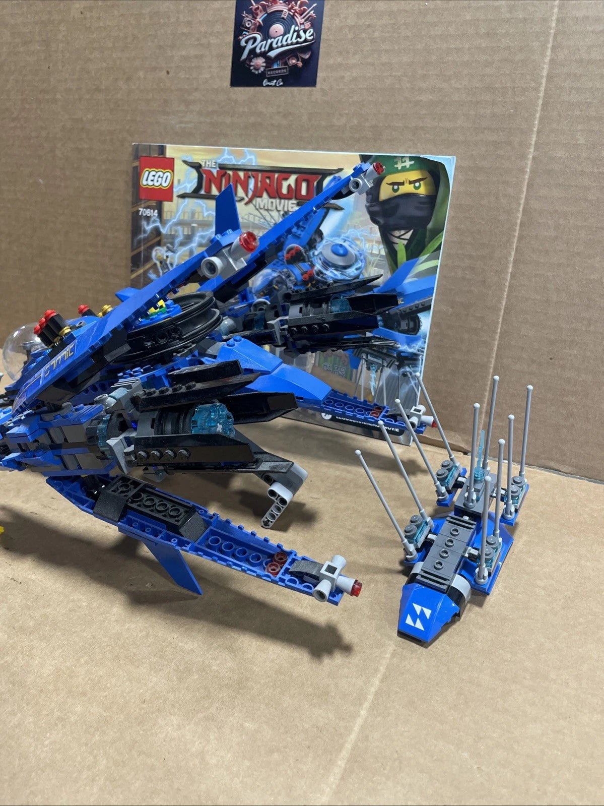 LEGO Ninjago Movie: Lightning Jet Set (70614) with 1 Minifig - READ DESCRIPTION