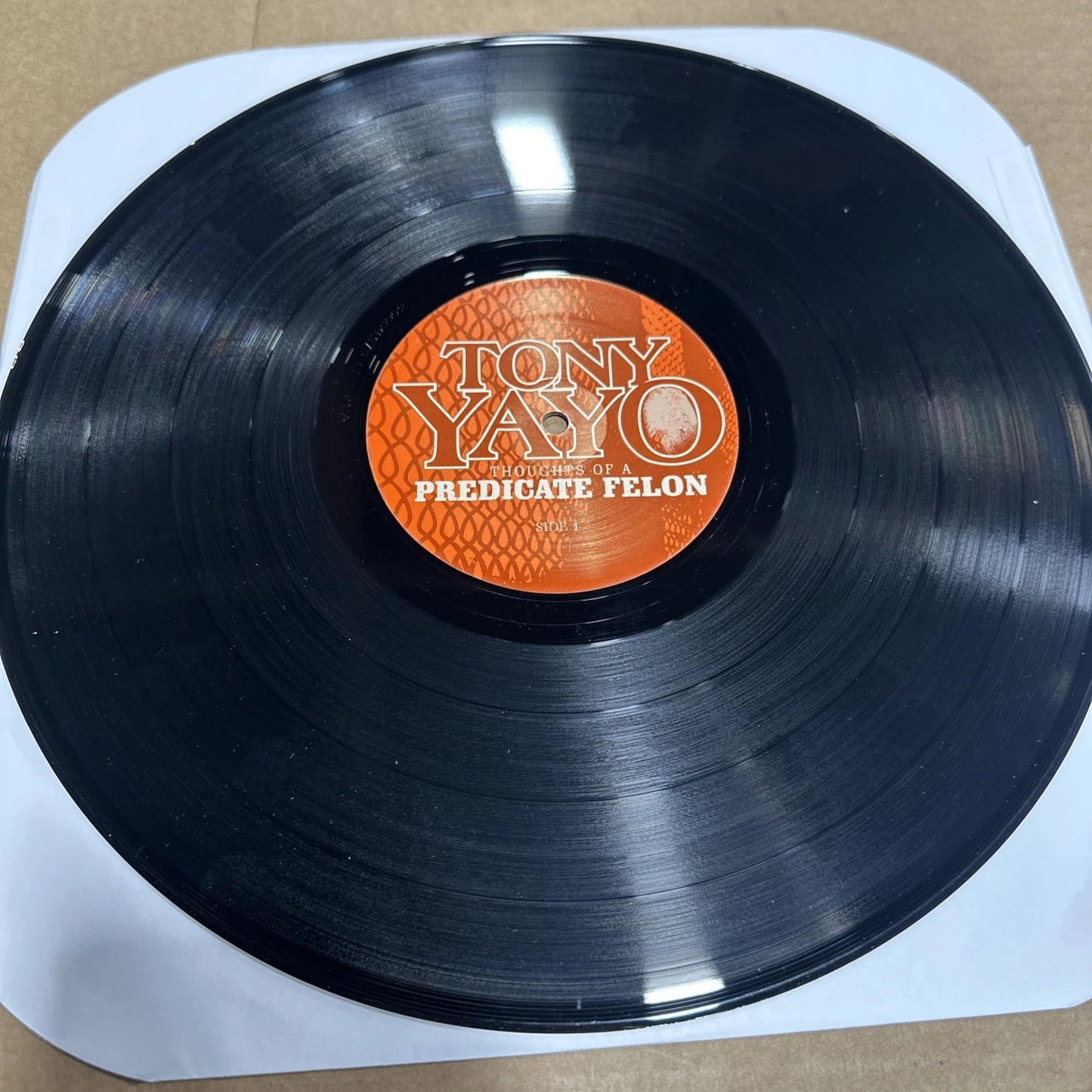 TONY YAYO~THOUGHTS OF A PREDICATE FELON 2 LP (2005) ORIG PRESS VG+ Misprint