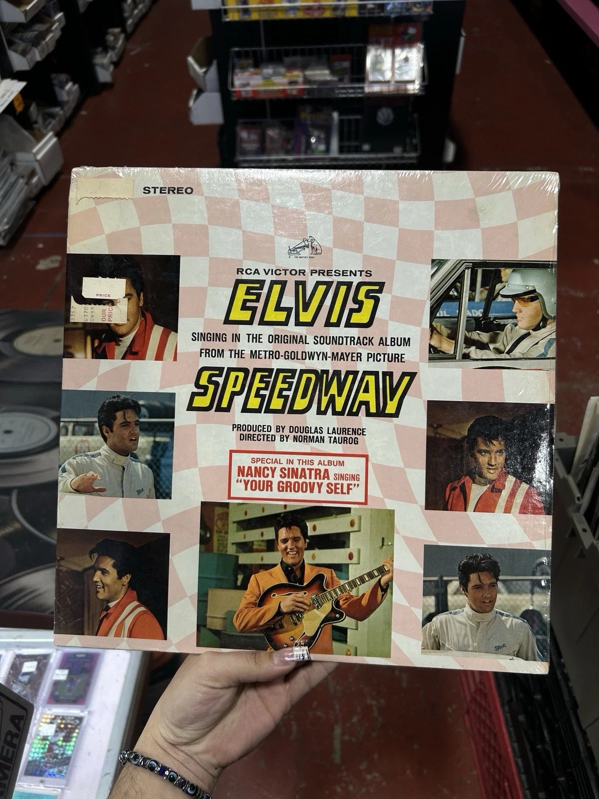 Elvis Presley SPEEDWAY LSP-3989 (USA 1968 ORIGINAL) SHRINK, WITH PHOTO