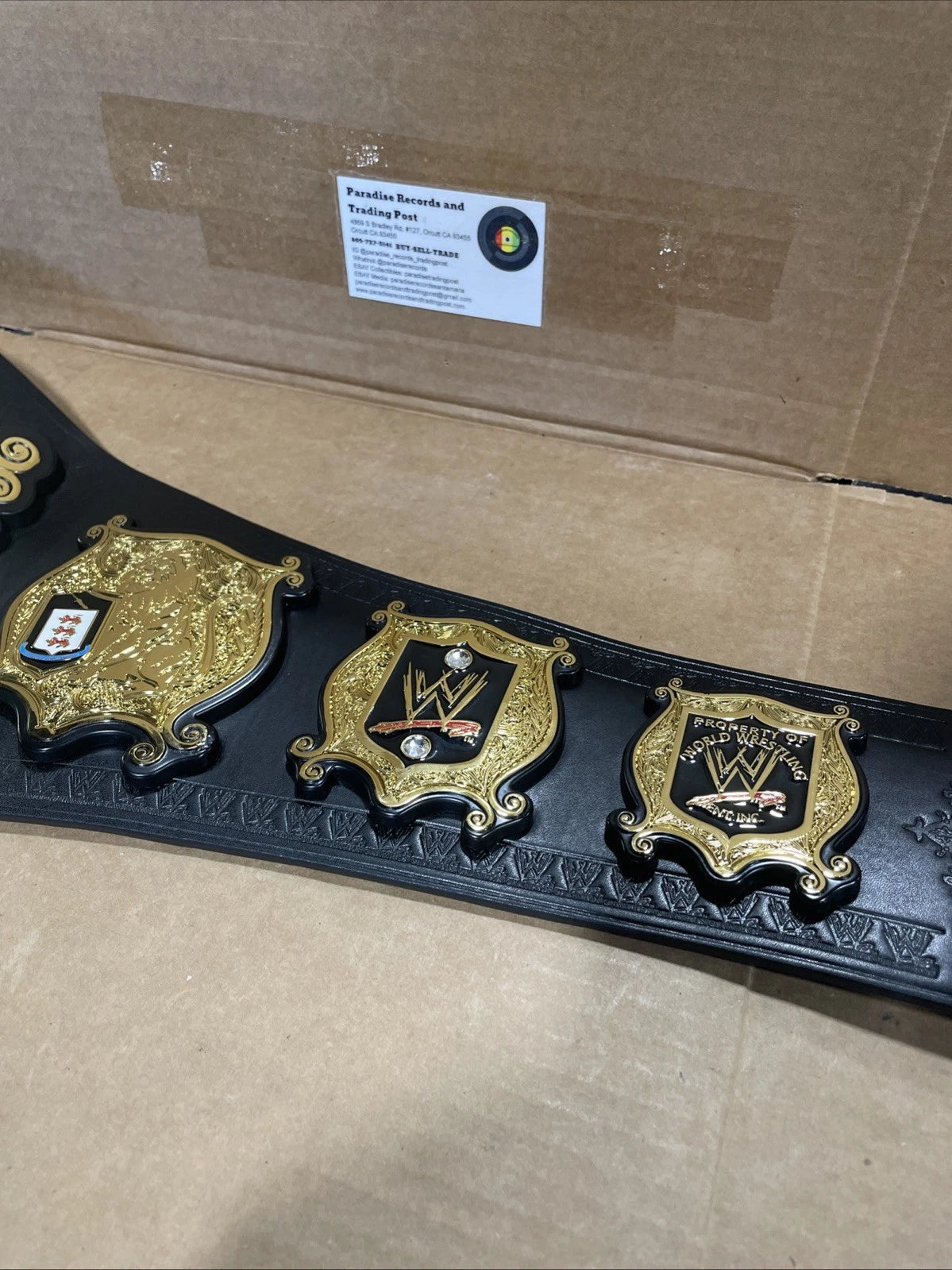 WWE Shop Official Undisputed Championship Replica W Bag Belt Version 2