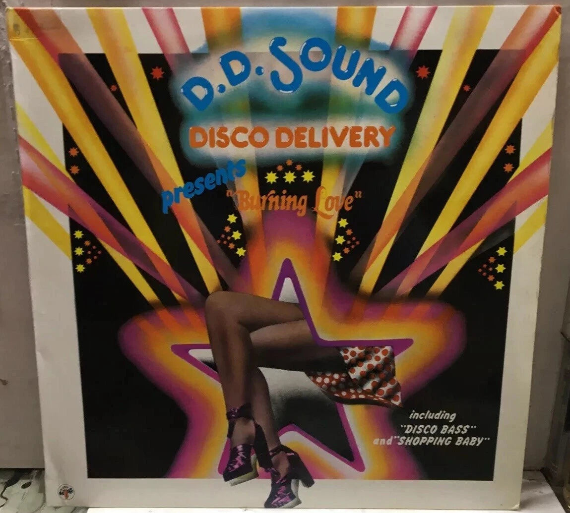 D.D. Sound Disco Delivery Burning Love UK Import Record LPX018