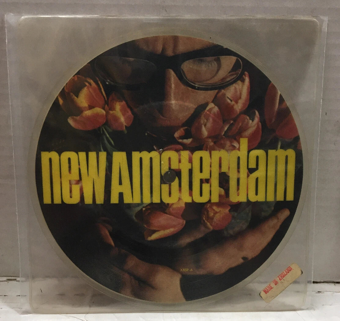 Elvis Costello New Amsterdam 7” EP Picture Disc UK,Clear Rim XX5P
