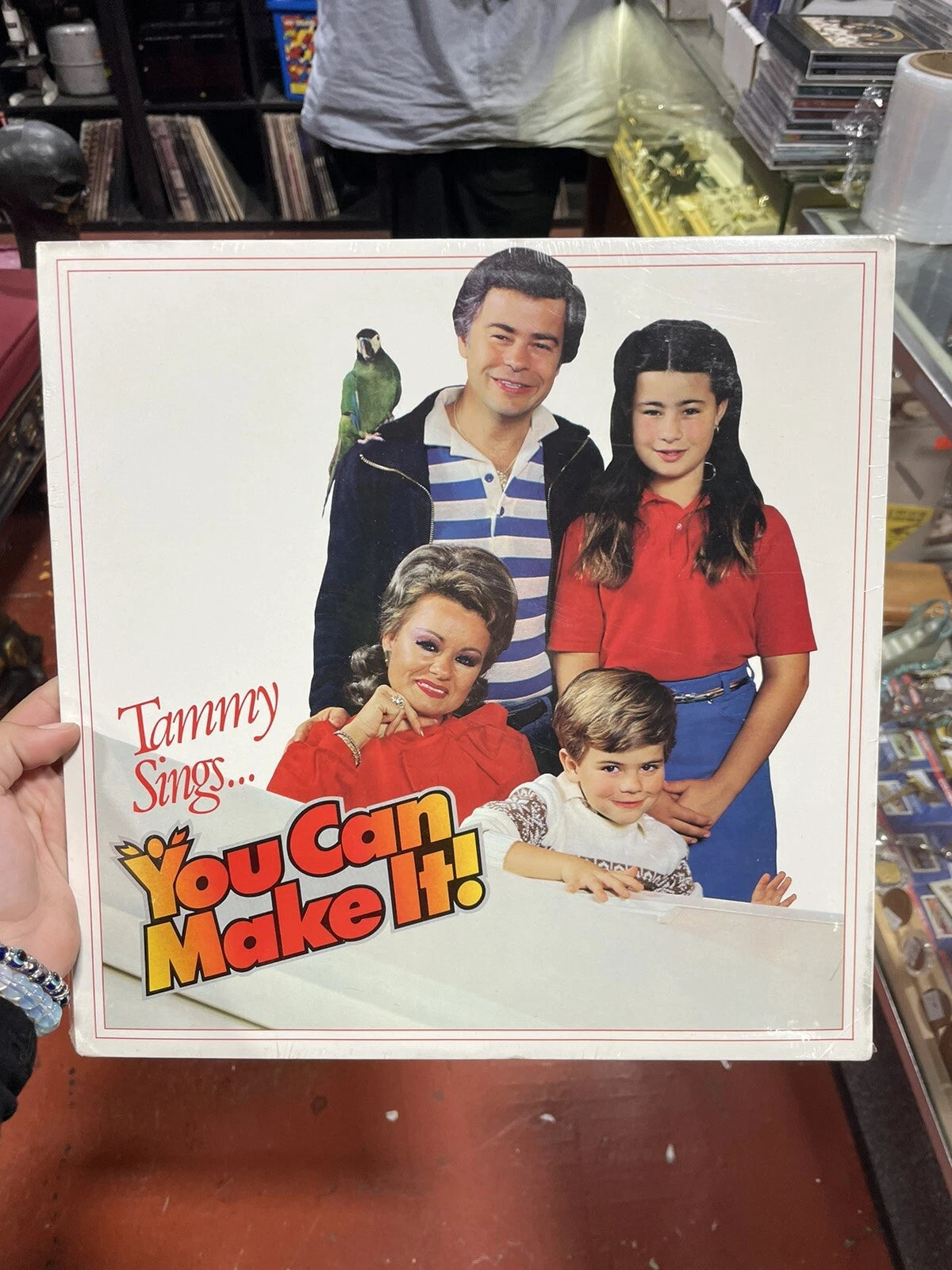 PTL Club Tammy Sings You can make it- Tammy Faye Baker 33 rpm vinyl record NEW*