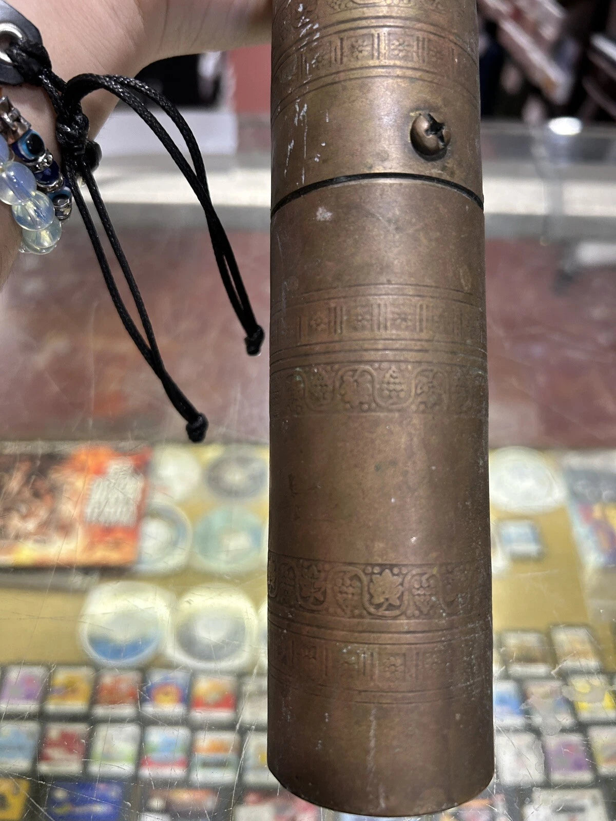 Antique Brass Turkish Grinder