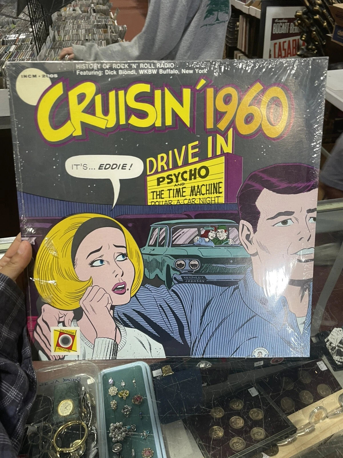 CRUISIN 1960 History of Rock 'n' Roll Radio Sealed INCREASE RECORDS 1986 RARE LP