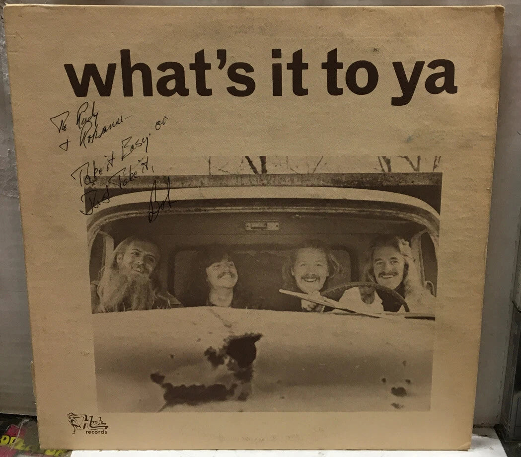 What’s It To Ya Self Titled Autographed Record S80-928-38895