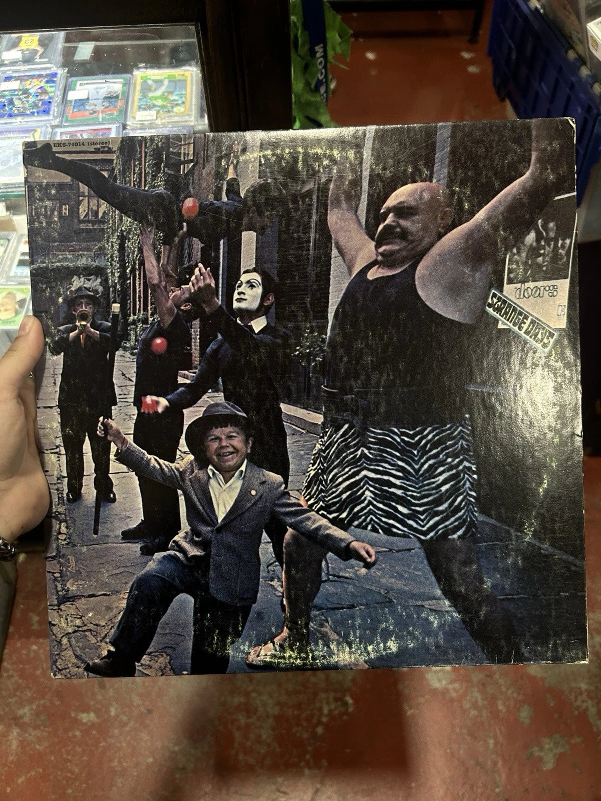 The Doors ~ Strange Days Oct 1967 Press Electra EKS-74014 vg+ Monarch