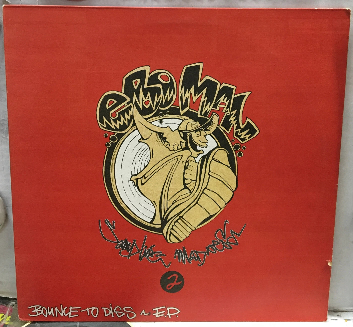 Eboman Bounce To Diss E.P. UK Record XLEP124