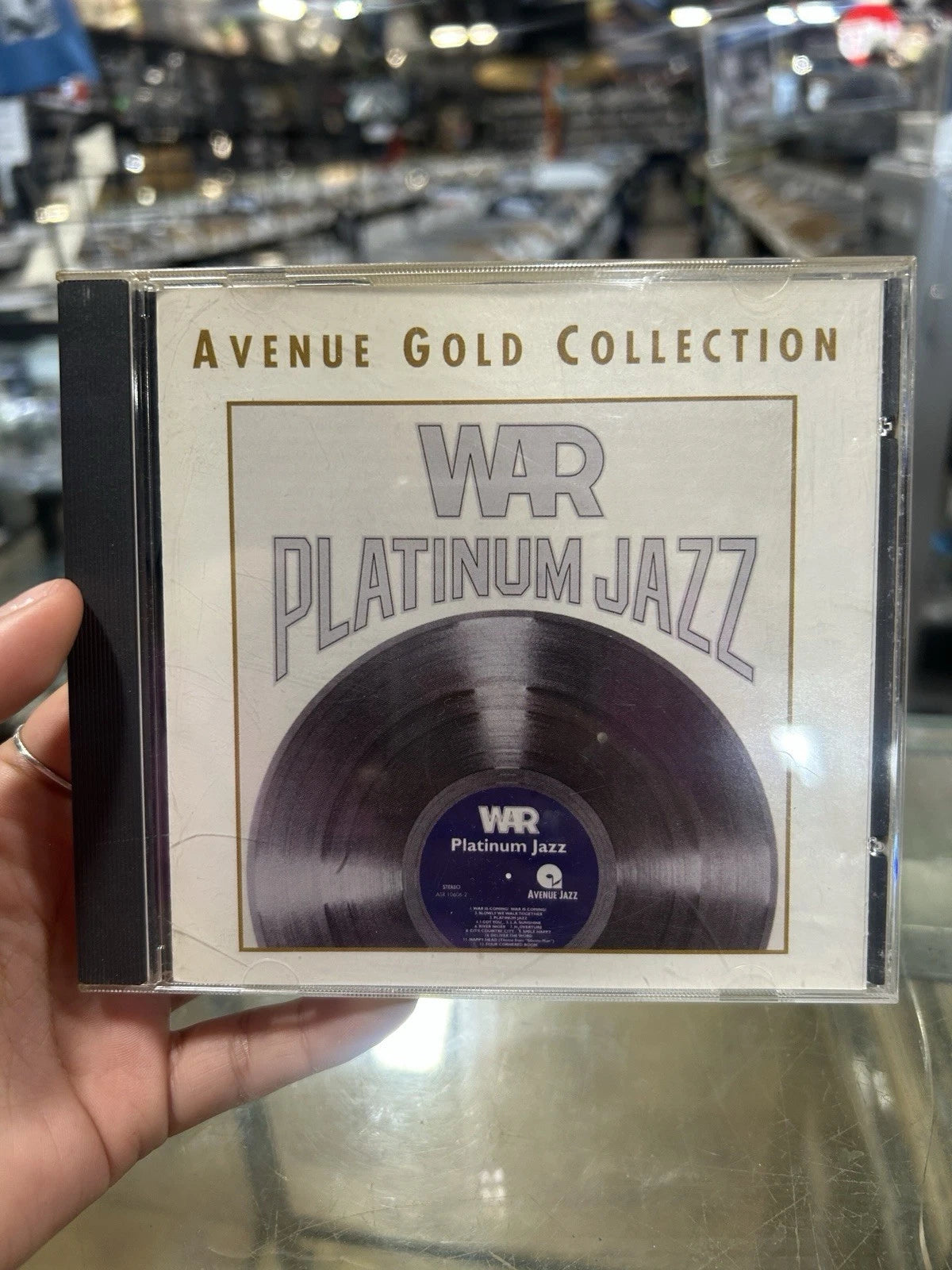 War - Platinum Jazz / Avenue Gold Collection Disc