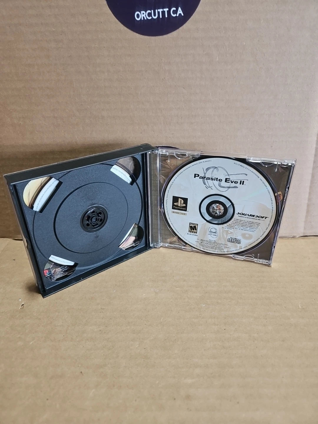 Parasite Eve II (Sony PlayStation 1, 2000) PS1 NO MANUAL TESTED