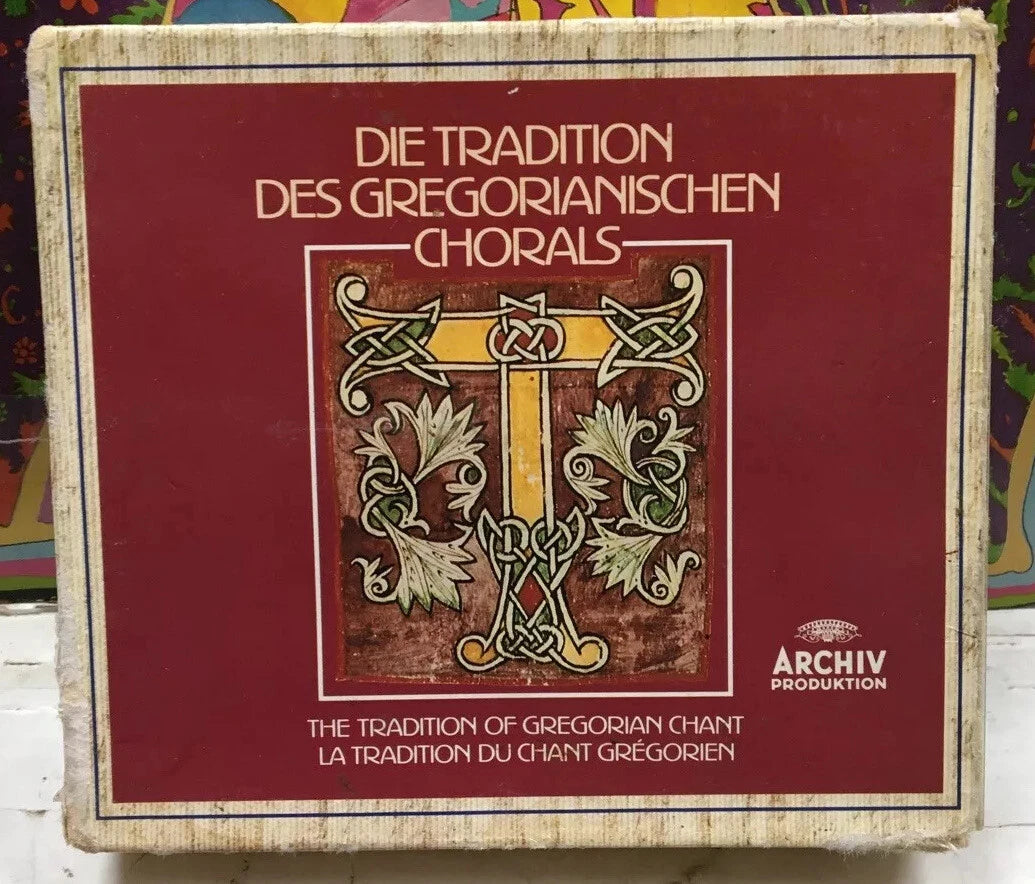 Die Tradition Des Gregorianischen Chorals Import CD Set w/Booklet