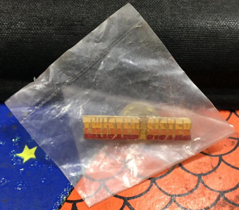 Twisted Sister Sealed Vintage Pin
