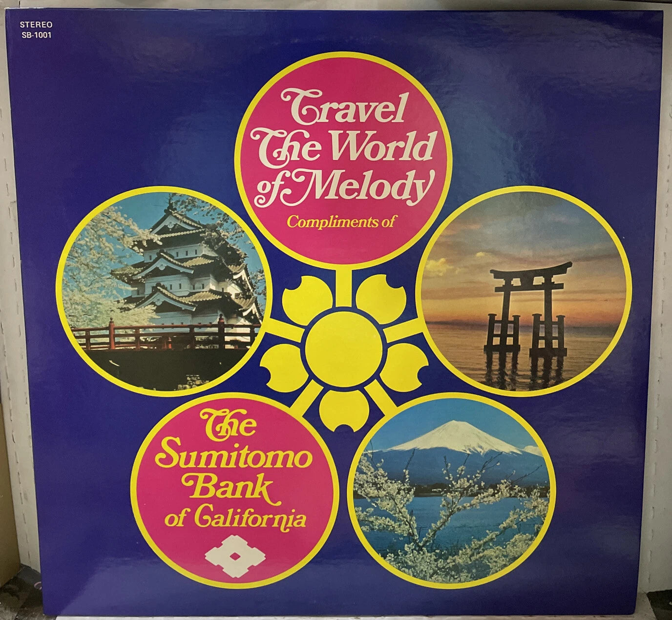 The Sumitomo Bank Of California Travel The World Of Melody Record SB-1001