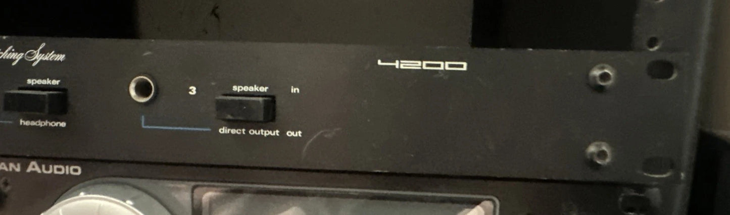 Vintage SAE Model 4200 Speaker Switching System