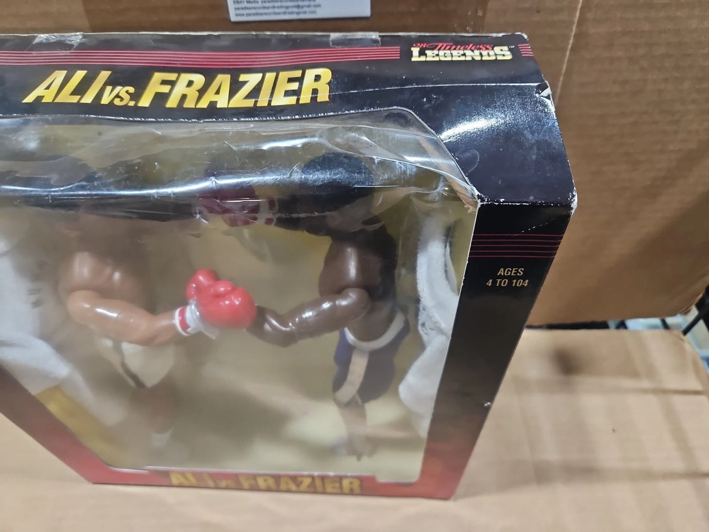 "Ali vs Frazier" Starting Lineup Timeless Legends 1998 Edition 12"