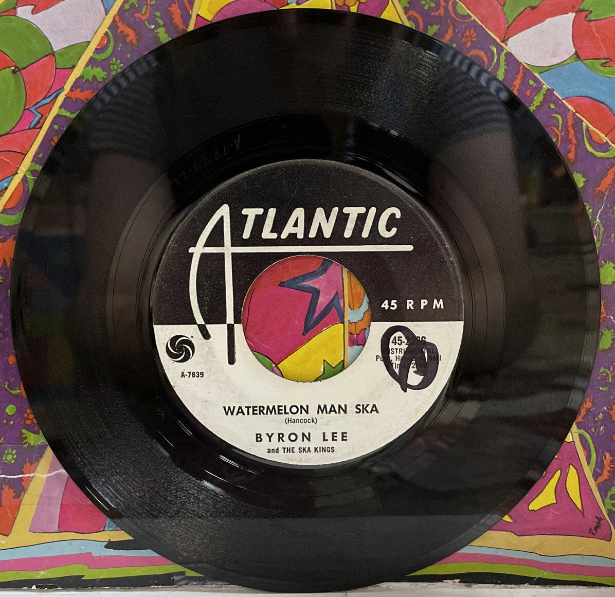 Bryon Lee And The Ska Kings Last Night Ska Promo Record 45-2236