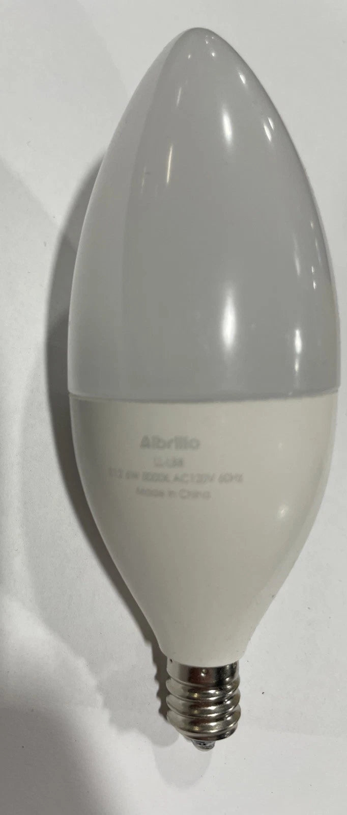 Albrillo E12 Bulb 4 Pcs Candelabra LED Bulbs, Model LL-LB7
