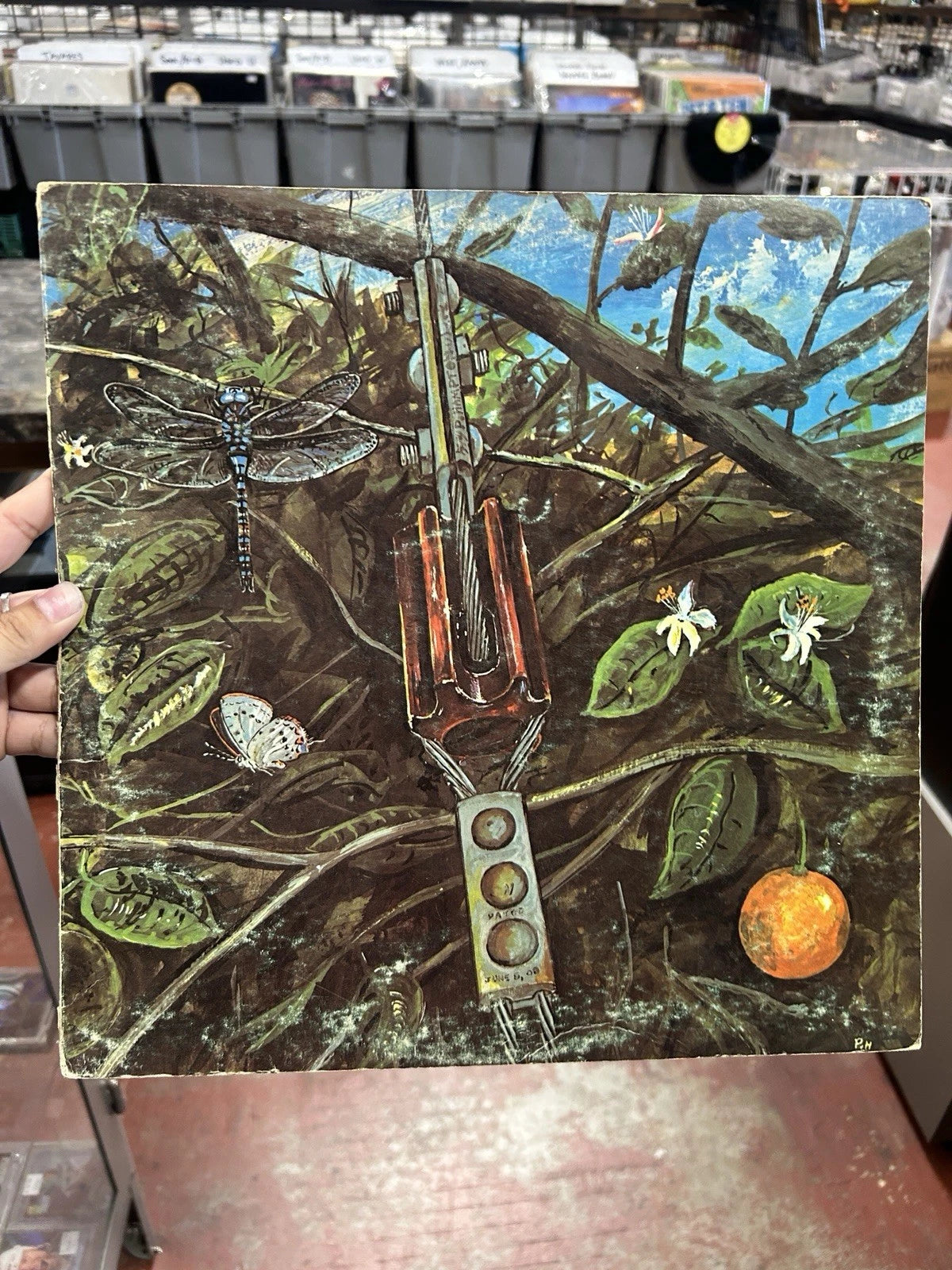 DRAGONFLY s/t hard PSYCH edelic fuzz rock gf '68 Megaphone FIRST PRESSING