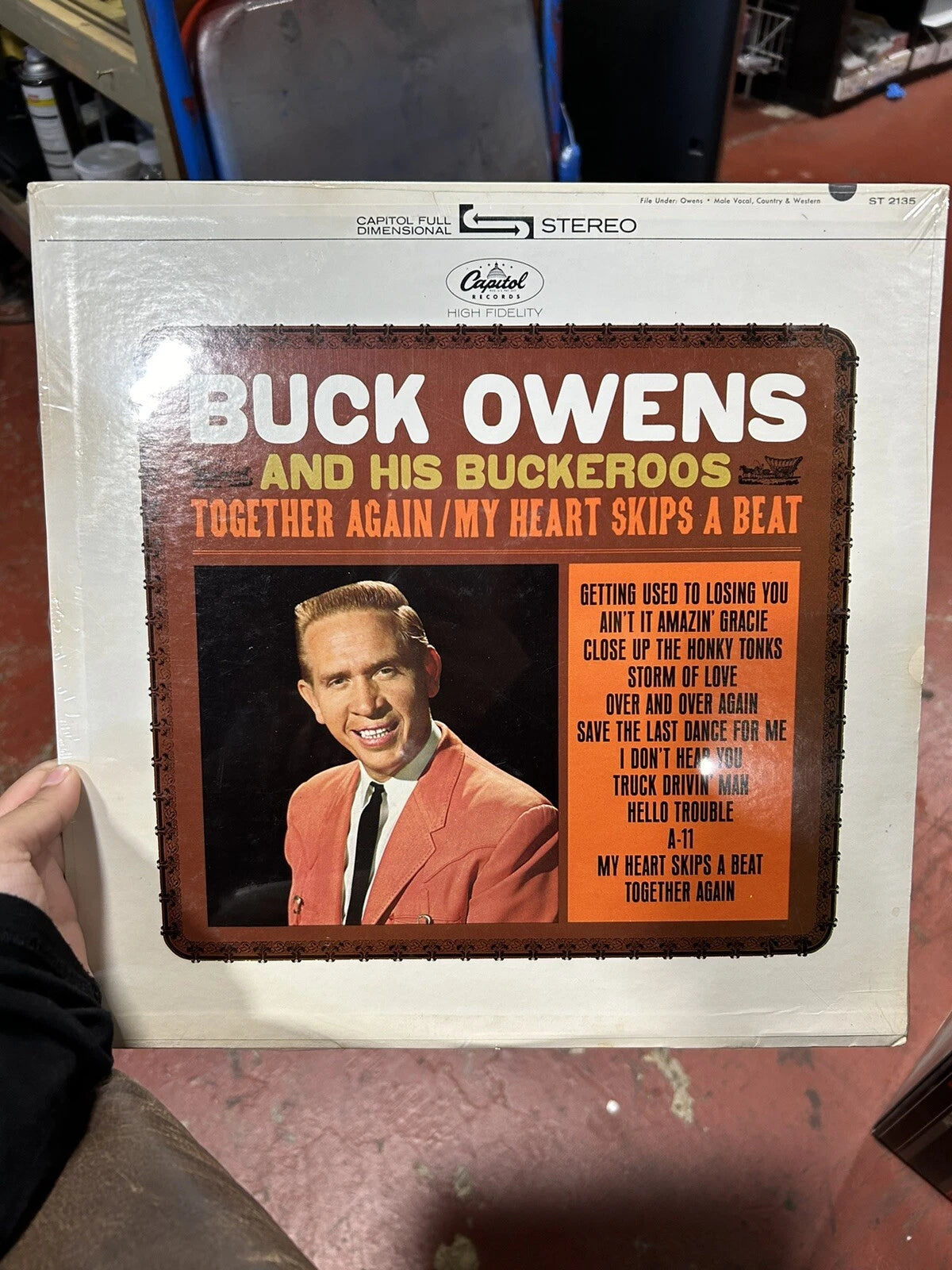 Buck Owens And His Buckaroos - Together Again - New Sealed Gold Vinyl LP