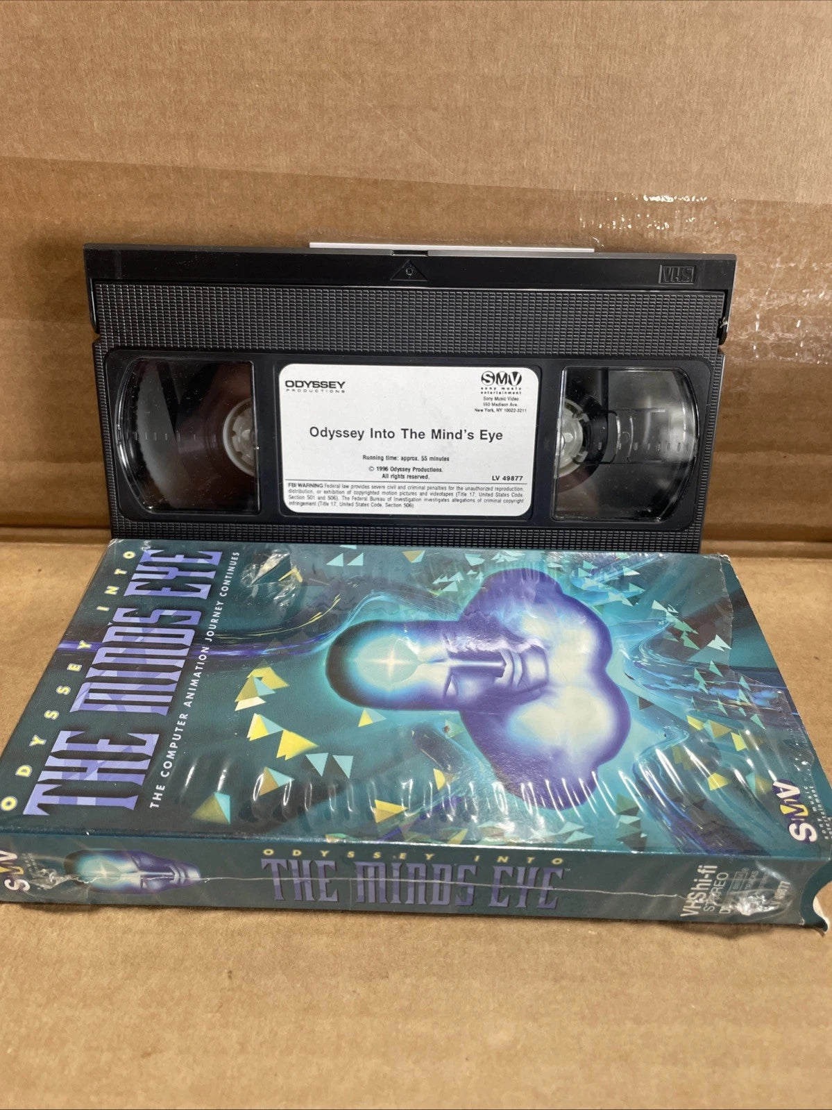 Odyssey Into the Minds Eye (VHS, 1996) Rare Vintage