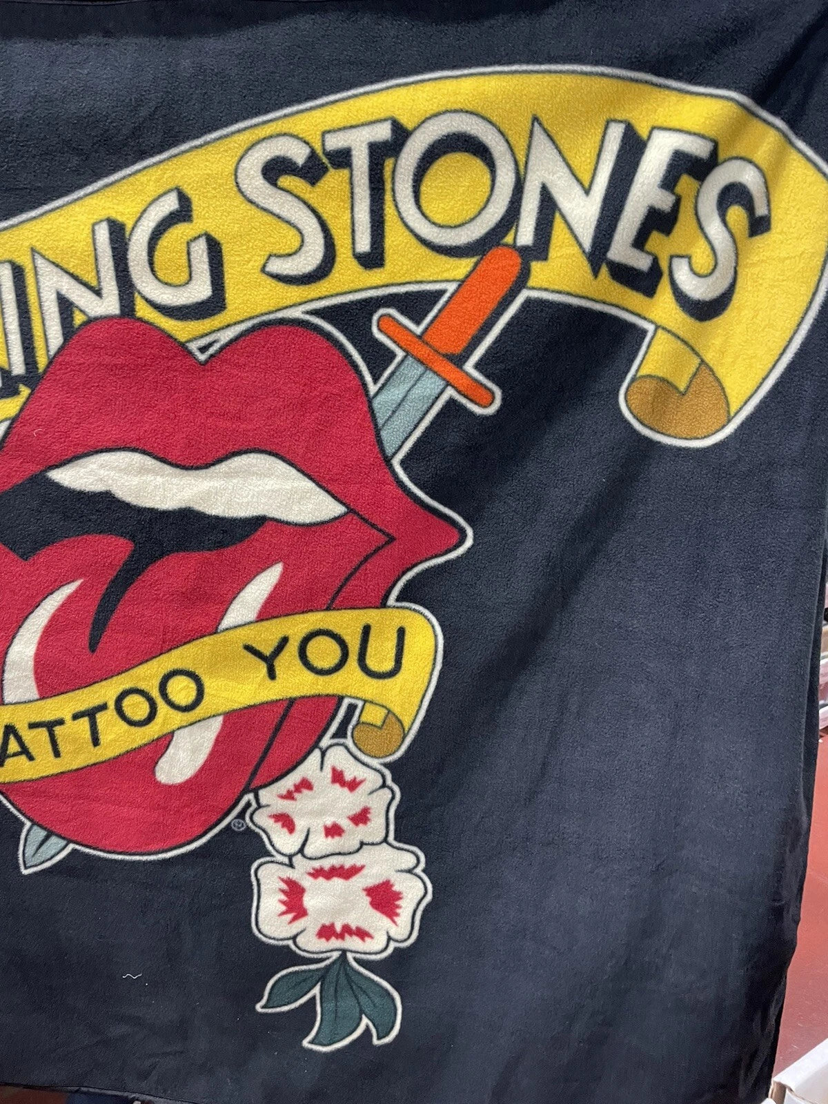 Rolling Stones Tattoo You Blanket