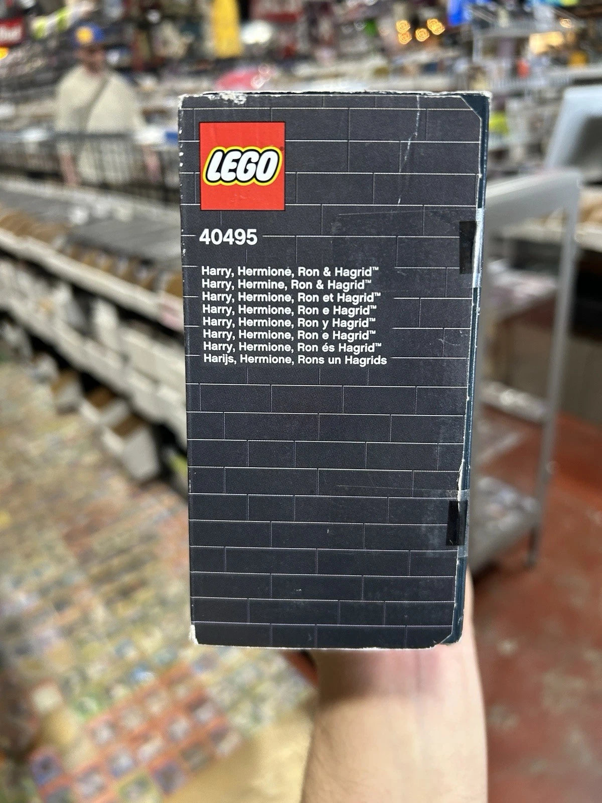 New LEGO BRICKHEADZ: Harry, Hermione, Ron & Hagrid (40495)