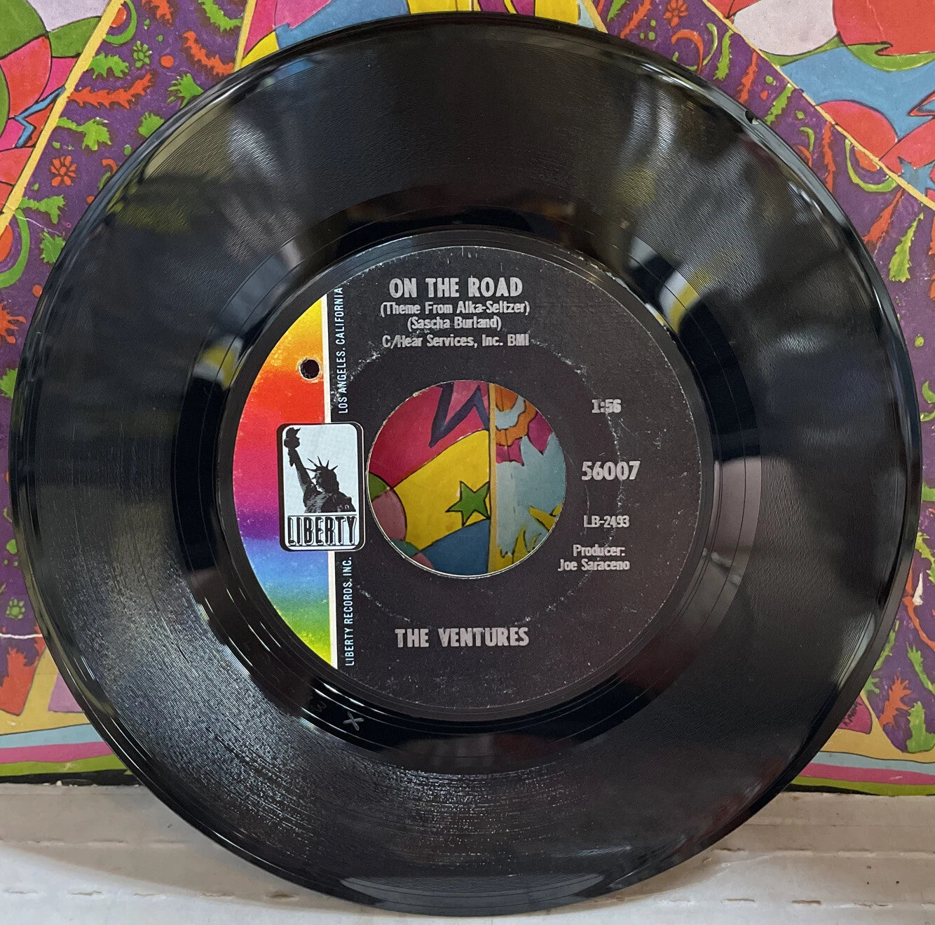The Ventures On The Road/Mirrors And Shadows 7” Single 56007