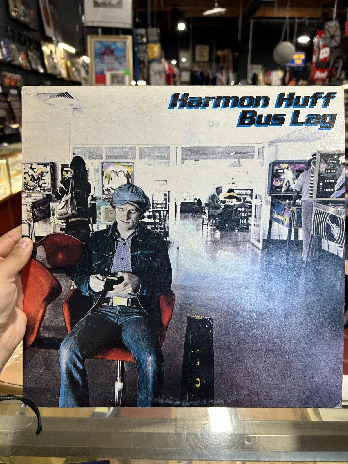 HARMON HUFF: bus lag Not On Label 12" LP 33 RPM vg+
