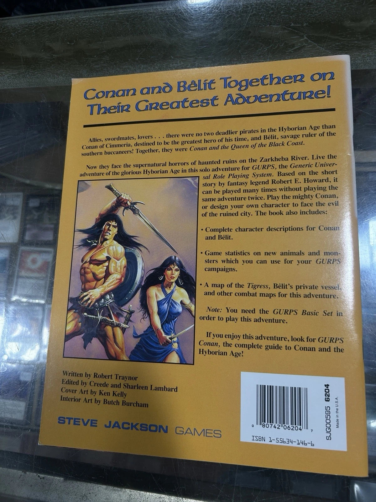 GURPS - Conan and the Queen of the Black Coast