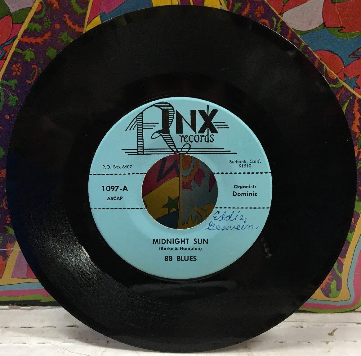 88 Blues Midnight Sun/Blueberry Hill 7”