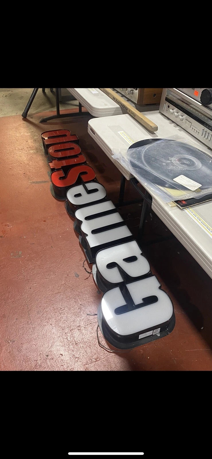GameStop Store Display Metal Sign Original & Works